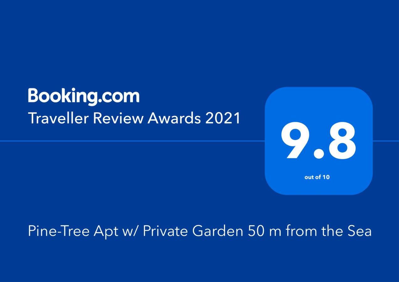 Pine-Tree Apt W/ Private Garden 50 M From The Sea Golem  Exteriér fotografie